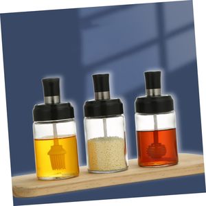 Bouteilles d'assaisonnement en verre pour la cuisine, pots à huile domestiques, bouteilles créatives pour assaisonnements, vente en gros transfrontalière - Product Image 5