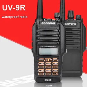 Best Waterproof Handheld Ham Radio Baofeng Radio UV-9R(plus) Handheld Two Way Radio Security Dual Band Transceiver Walkie Talkie