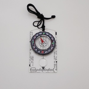 <span class=keywords><strong>Compas</strong></span> à vis sans fin en cuivre avec carte de couleurs, règle de mesure proportionnelle multifonctionnelle, aiguille nord pour l'extérieur A0005 - Product Image 3