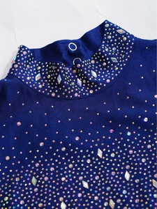 Vestido de Baile Latino para Niñas de 6 a 16 Años, Traje de Danza Lírica, Top Corto para Actuaciones, Clases de Baile y Recitales - Product Image 3