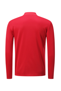 Men's Quick-Drying Breathable Polyester for Polo <b>Shirt</b> Embroidery Printing Solid Knitted for <b>Golf</b> Sports Corporate Work Uniforms - Product Image 6