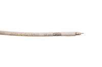Cable Coaxial de Video CCTV SYWV 75-5 de Alta Calidad de Señal, 75 Ohmios, Blindado con Cobre Trenzado Puro, Blanco, para Distribución de CATV