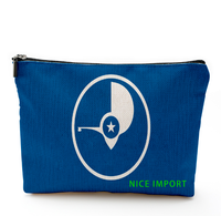 Yap Flag – trousse à cosmétiques pour femmes, jolie trousse de maquillage pour sac à main, trousse de voyage pour articles de toilette, sac de rangement pour maquillage