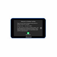 Aoocci C3 Pro 5" Layar TPMS Motor Kompak dengan 2 Sensor Terintegrasi Nirkabel Android Auto CarPlay IP67 Tahan Air Navigasi