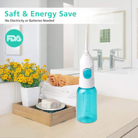 Hydropulseur de voyage, nettoyant à eau pour les dents, fil dentaire, irrigateur buccal, jet anti-poussière