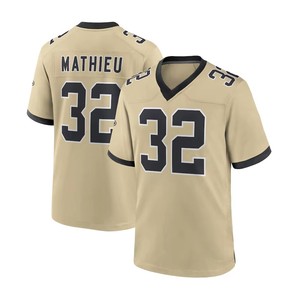 للبيع بالجملة جودة عالية 12 Chris Olave 32 tyn mathio 22 Rashid sheed 41 Alvin Kamara New Orleans Stitched - Product Image 4