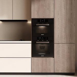 Mobili da <span class=keywords><strong>Cucina</strong></span> Moderni Economici in Legno di Bassa Qualità, Pensili e Base per <span class=keywords><strong>Cucina</strong></span> con Frigorifero - Product Image 4