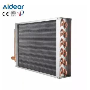 Aidear Economical Extruded Stainless Steel Spiral Finned Tube Heat Exchanger