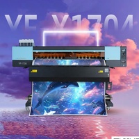Impresora digital de vinilo de inyección de tinta Eco Solvente FORTUNE 2025 más reciente de 6 pies (1.7m-3.2m) para interiores/exteriores con cabezal de impresión I3200