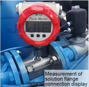 Digitale vloeistofstroommeter Turbinestroommeter 0,5 nauwkeurigheid Hoge kwaliteit roestvrij staal - Product Image 6