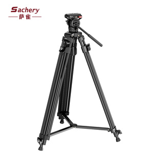 Profesyonel ağır alüminyum kamera sabitleyici standı <span class=keywords><strong>Tripod</strong></span> fotoğraf ve Video çekim için Canon dijital <span class=keywords><strong>DSLR</strong></span> için - Product Image 1