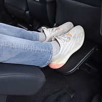 Améliorez et installez des accessoires de voiture Siège en cuir de luxe pour voiture Repose-jambes pliable confortable pour Toyota 2022