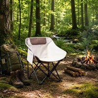 Chaise lune moderne portable en tissu Oxford 600D avec cadre métallique noir, épaissie et ultralégère, pour salle à manger, entrée, camping, pique-nique, pêche, plage