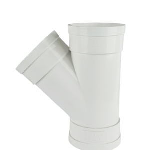 Nhà máy trực tiếp Chất lượng cao 110 mm 160mm GB <span class=keywords><strong>PVC</strong></span> uPVC ống thoát nước Y Tee - Product Image 2