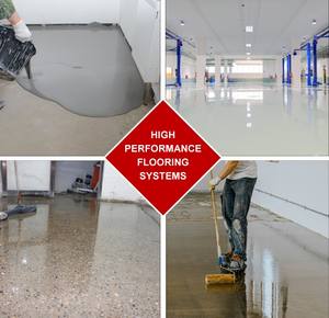 Polyaspartik-Polyürie Zwei-Komponenten-Harz-Flüssigkeitskit Flache Garagenboden Betonbeschichtungen klare Oberfläche für Garagenboden - Product Image 4