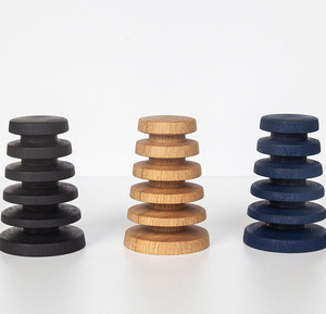 Customize Wholesale Wooden Wall <strong>Hooks</strong> <strong>Coat</strong> <strong>Hooks</strong> for Fabric Hat Bag Decoration <strong>Oak</strong> Beech Wood Wall Hangers Key Holders - Product Image 5