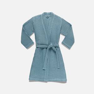 BODHANA Bata de Baño Kimono de Algodón 100% para <span class=keywords><strong>Hombre</strong></span> y Mujer, Estilo Lujoso, Acogedora y Cómoda para Relajarse - Product Image 2