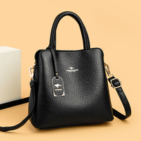 Tas Tangan Wanita Mewah Kualitas Tinggi Grosir Pabrik Model Terbaru Tas Selempang Fashion Bahan Kulit PU untuk Wanita