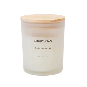 Scented Candles Soy Wax Cylinder White Aromatherapy Natural Plant Home Decoration Bedroom Sleep Gift - Product Image 2