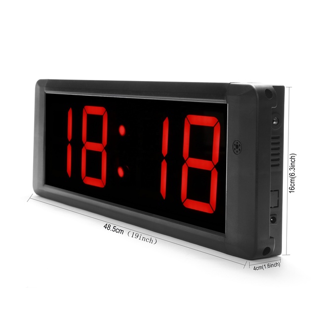 New Electronic Digital Timer Home Wall Clock for Gym LED Display Digital Day Counter