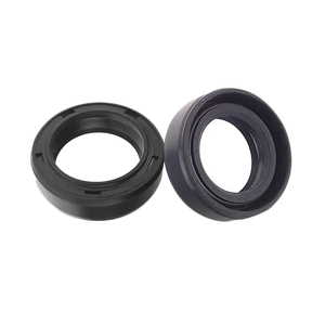 Joint d'huile d'arbre rotatif métrique à grande vitesse Uxcell 18*34*7mm caoutchouc à double lèvre avec joint d'huile noir 18x34x7 avec 18*34*7mm - Product Image 4