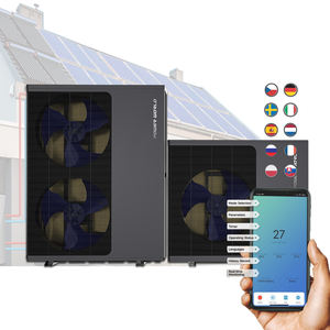 75C eau chaude haute température R290 pompe à chaleur résidentielle à air d'échappement tout en un groupe de pompage chauffage - Product Image 5