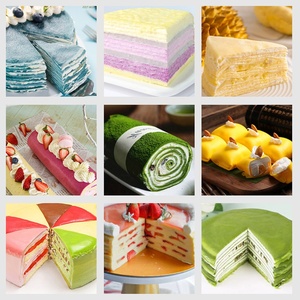 Automatique tự động công nghiệp Mexico mỏng Pancake Gateau Máy nướng bánh da mille Crepe máy - Product Image 6