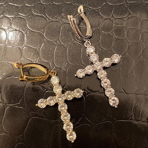 Orecchini pendenti rotondi da donna, semplici, da indossare tutti i giorni, accessori per le orecchie alla moda ed eleganti - Product Image 4