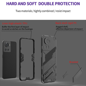 Funda a prueba de golpes para <span class=keywords><strong>Oneplus</strong></span> 12 11 10T <span class=keywords><strong>10R</strong></span> 11R 12R <span class=keywords><strong>ACE</strong></span> Pro 2 Nord CE 3 Lite 2T 2V N200 N20 SE N30, funda para teléfono, soporte de armadura - Product Image 6