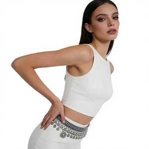 Chaîne de taille bohème plaquée argent pour femme, bijou de corps pour mariages, anniversaires, fêtes, fiançailles et cadeaux - Product Image 3