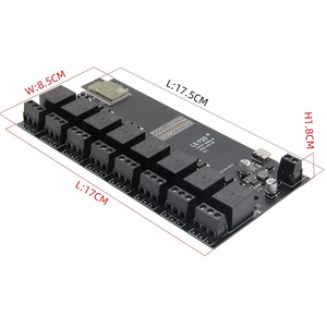 En stock, carte de développement ESP32 <span class=keywords><strong>LILYGO</strong></span> <span class=keywords><strong>T</strong></span>-Relay originale, module relais 8 canaux 5V, isolation optocoupleur, WiFi - Product Image 3