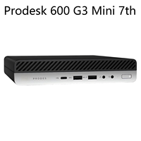 Mini PC de bureau Barebone Tiny ProDesk 600 G3 7ème génération, propre, sans rayures, grade A, testé et fonctionnel