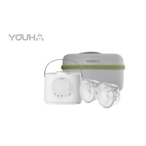 <span class=keywords><strong>Extractor</strong></span> de <span class=keywords><strong>Leche</strong></span> Doble Recargable YOUHA, Diseño Dual, Fuerte Succión, Grado Médico, OEM, Venta al Por Mayor de Fábrica - Product Image 2