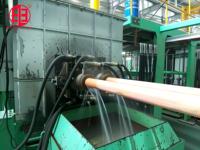 Machine de coulée continue de barres de cuivre