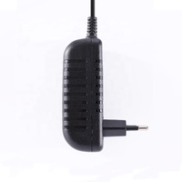Adaptateur d'alimentation 12v 3a standard européen 36W, courant de pied enfichable, sécurité du pied LED surveillance ac dc adaptateurs d'alimentation