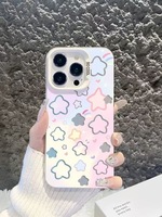 Coques de téléphone tendance pour iPhone 11 12 13 14 15 16 17 Pro Max – Accessoire antichoc avec impression IMD UV