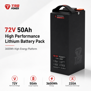 Batteria al Litio ad Alta Capacità 72V50Ah per Surron Light Bee X E-Moto 3600Wh Lunga Autonomia Alta Scarica TRB POWER Upgrade OEM - Product Image 1