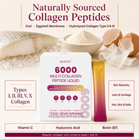 ACORN Boisson Complémentaire Multi-Collagène Sans Sucre avec Biotine Vitamine C Collagène 6000mg