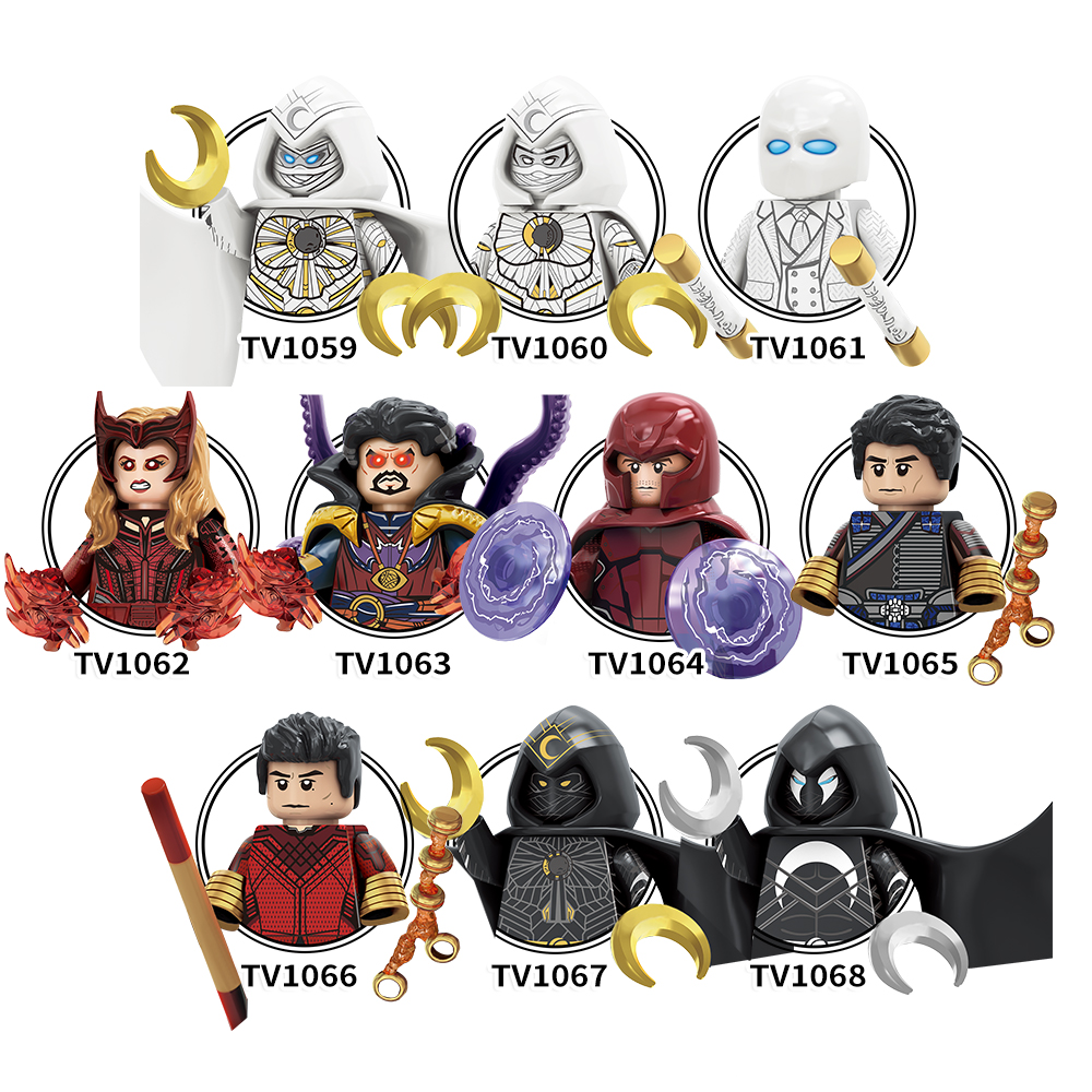 TV6208 Moon Knight Doctor Strange Wanda Maximoff Magneto