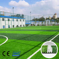 Campo de fútbol Putting Mat Alfombra de césped verde Césped sintético Rollo de césped artificial Suelo deportivo