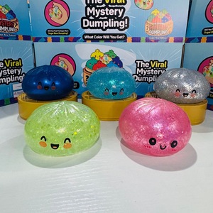 Glitter Dumpling Squishy - Caja de Dumplings con Purpurina Aleatoria, Juguete Squishy de 10 Colores, Más Sorpresas - Product Image 5