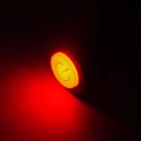 Interrupteur à bouton-poussoir en plastique de 28 mm avec LED 12 V, indication sur panneau, marche/arrêt, 3 broches, verrouillage automatique, lumineux