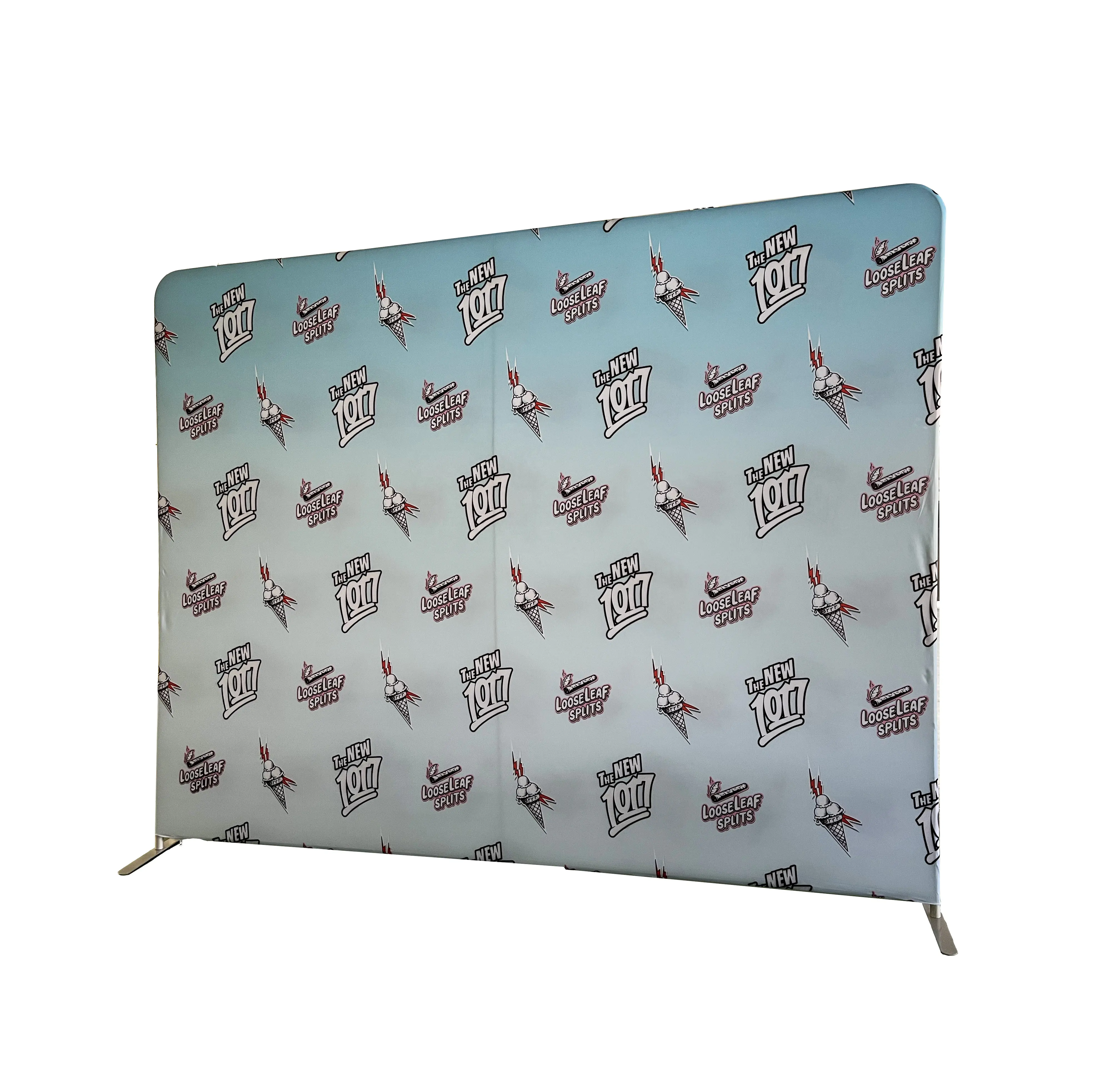Portable Pillow Case Backdrops With Custom Design Pop Up Display Stage Backdrop Photo Booth Custom Backdrop
