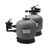 OEM SP-Serie Seitenmontierter Sandfilter Schwimmbad-Filtersystem Kunststoff SP450 SP500 SP650 SP700 19,2m³/h 0,39m für Pools
