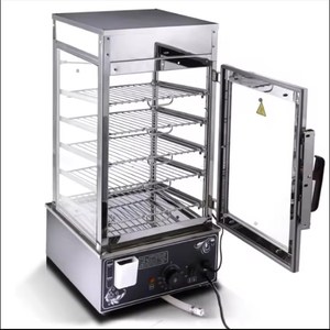 Hot Sale 4 Layers <b>Electric</b> Food <b>Steamer</b> Cabinet Warming showcase Dumplings 110/220V Bun <b>Steamer</b> Display Bun Steam Cabinet - Product Image 2