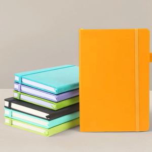 Cuaderno Escolar Grueso Multicolor en Promoción, Fabricante de Cuadernos Personalizados Baratos al por Mayor, Cuaderno de Papelería de Cuero para Estudiantes con Logotipo - Product Image 2