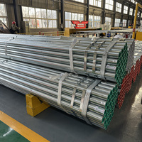 Tube rond galvanisé à chaud pour échafaudage 48,3 mm pour la construction en climat humide côtier