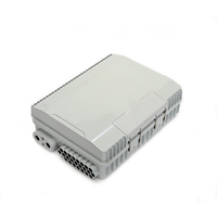 Boîte de distribution optique de fibre de noyau d'Unionfiber FTTH 24 IP65 imperméabilisent la boîte fixée au mur extérieure de terminaison de fibre optique de 24 ports