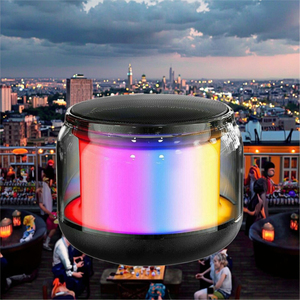 S100 colorato LED RGB Mini altoparlanti Stereo per esterni portatile RGB colonna sonora con TF Subwoofer per feste - Product Image 1