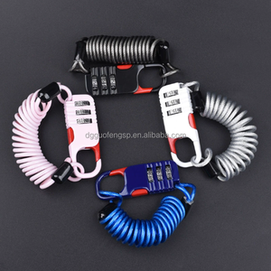 多目的アンチカット亜鉛マイルドスチールヘルメットロック盗難防止ラスト環境にやさしい機能仕上げキーロック解除 - Product Image 3